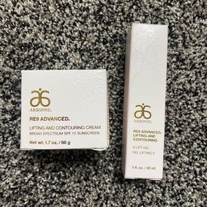 Arbonne RE9 Advanced Lifting & Contouring Cream & V-Lift Gel